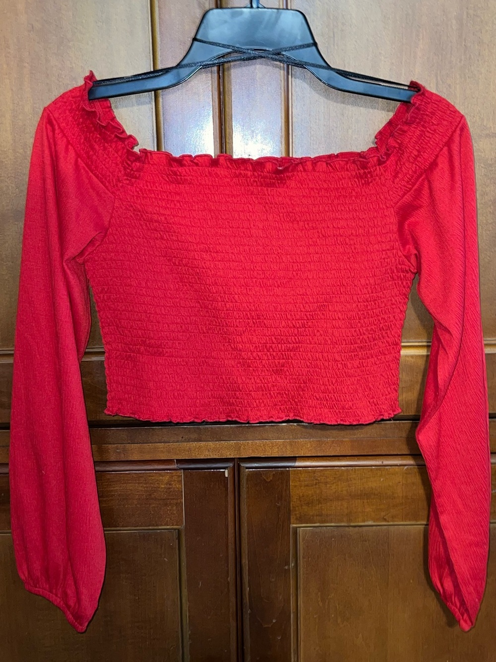 h&m divided off the shoulder top